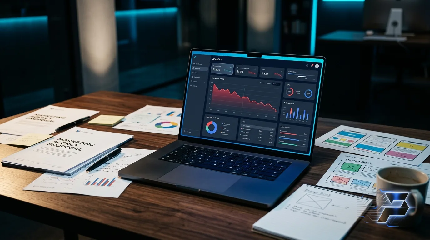 Marketing-Agenturen verkaufen Webseiten. Inhaber brauchen Umsatz.