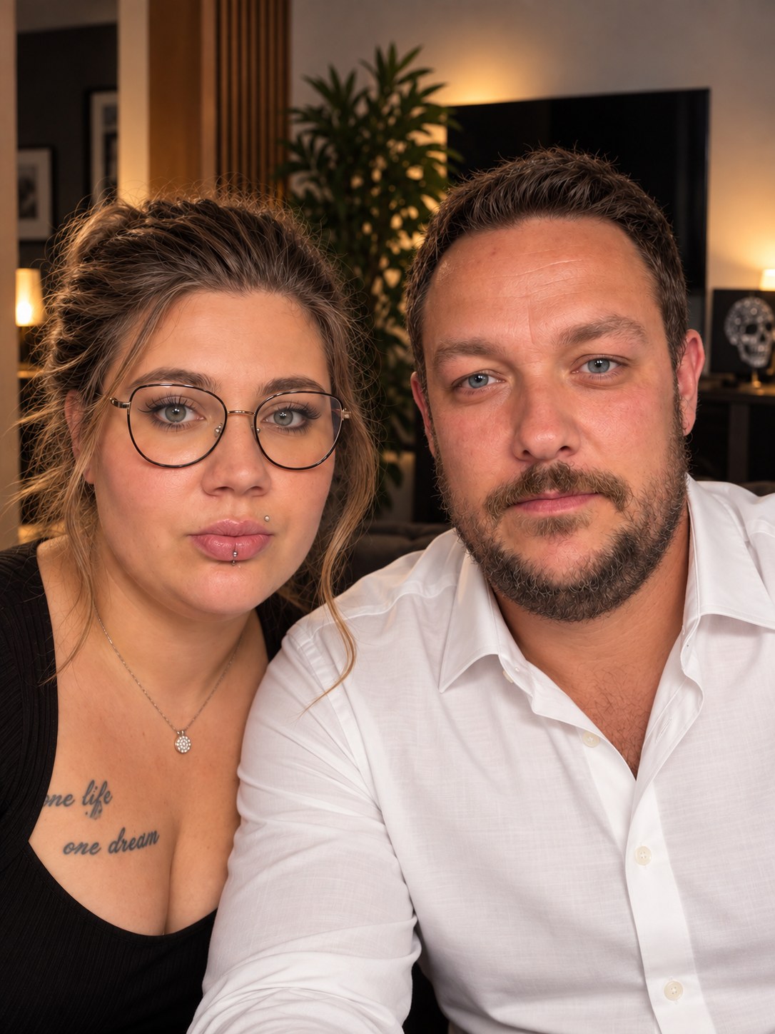 Marcus Euchner gemeinsam mit seiner Ehefrau